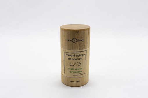 Přírodní bylinný deodorant Svěží okurka s přesličkou